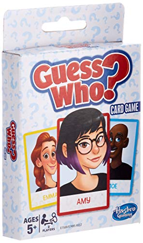 Hasbro Gaming Guess Who? Card Game for Kids Ages 5 and Up, 2 Player Guessing Game